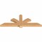 Ekena Millwork Redmond Smooth Timber Gable Bracket, Western Red Cedar, 72"W x 27"H x 3 1/2"D x 5 1/2"F, 9/12 Pitch GBW072X27X0406RED00SWR - alternate 5